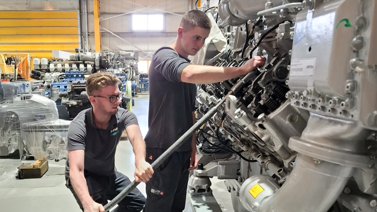 Engineers in training