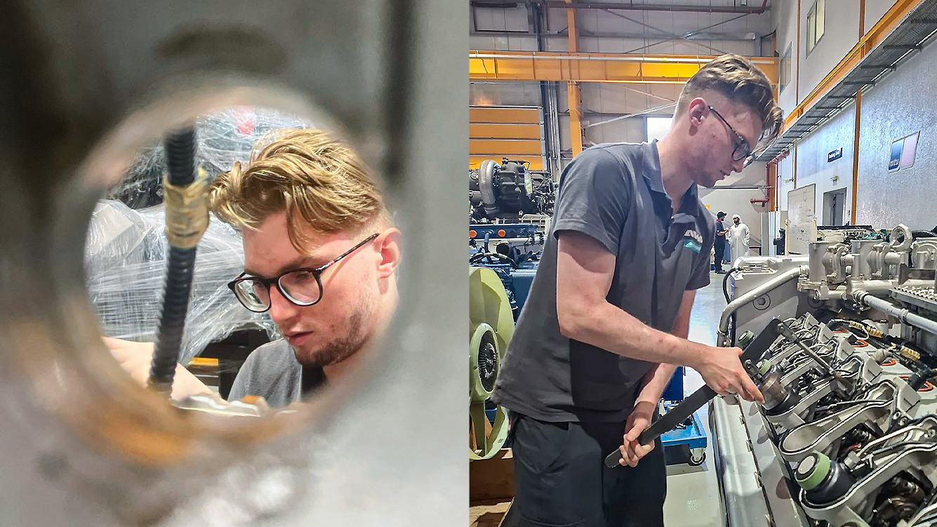 Engineers at work