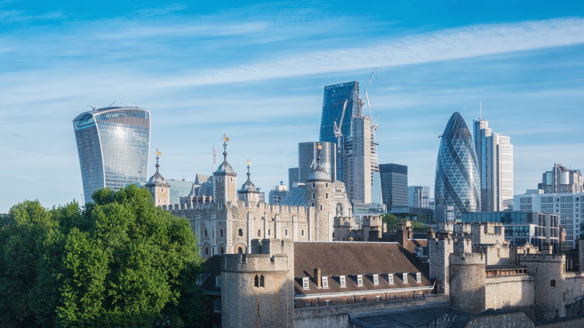 London skyline