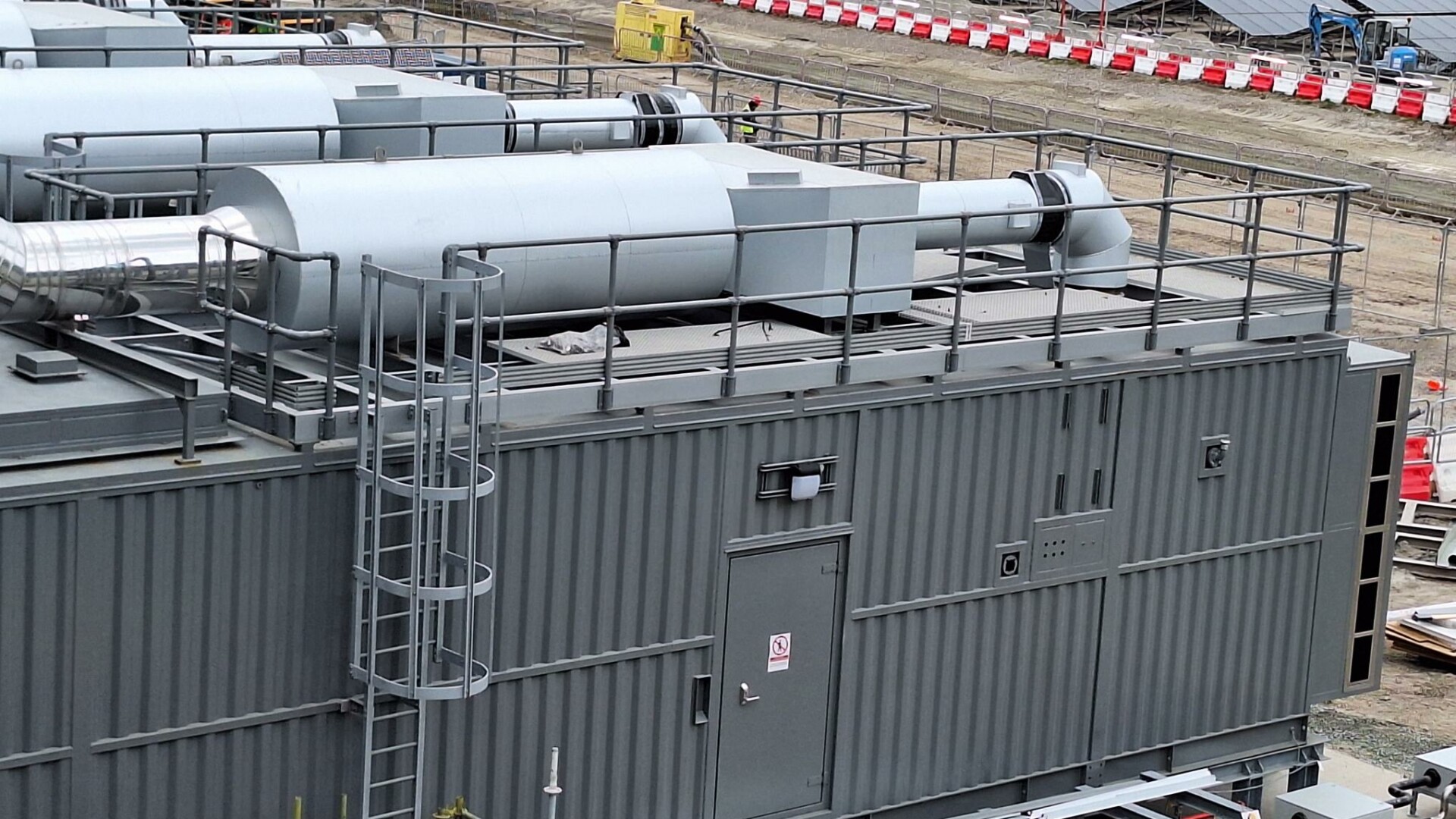 AVK generators on site