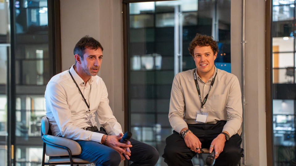 Ben Pritchard, CEO of AVK, and Vittorio Pierangeli, SVP Global Power Generation at Rolls-Royce