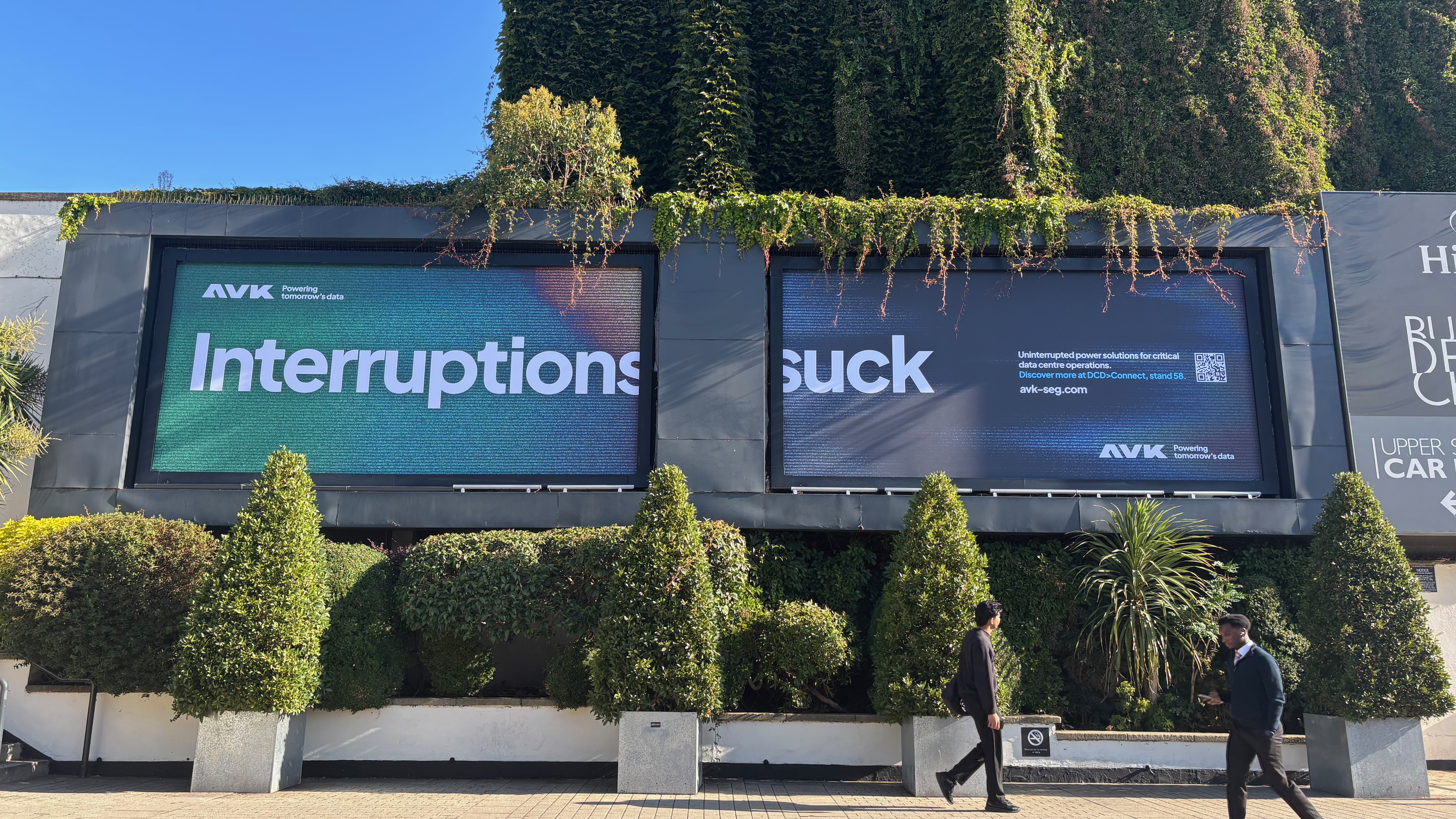Interruption Suck Billboard AVK Campaign
