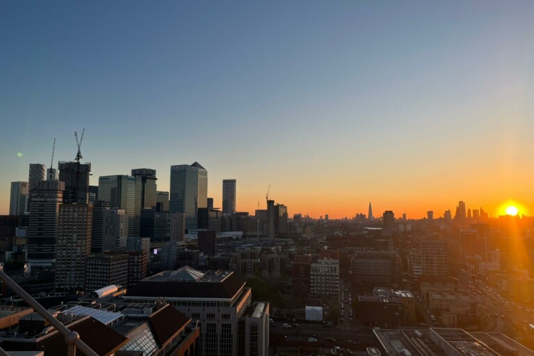 View from a London data centre